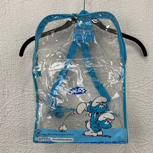 Mondo Games Clear Blue Smurfs Kids Backpack